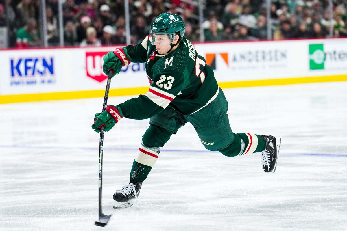Marco Rossi traf in der abgelaufenen NHL-Saison für die Minnesota Wild 21-mal und bereitete 19 Treffer vor. ⇒USA Today