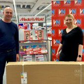 Der 55-Zoll-Smart-TV  geht nach Dornbirn
