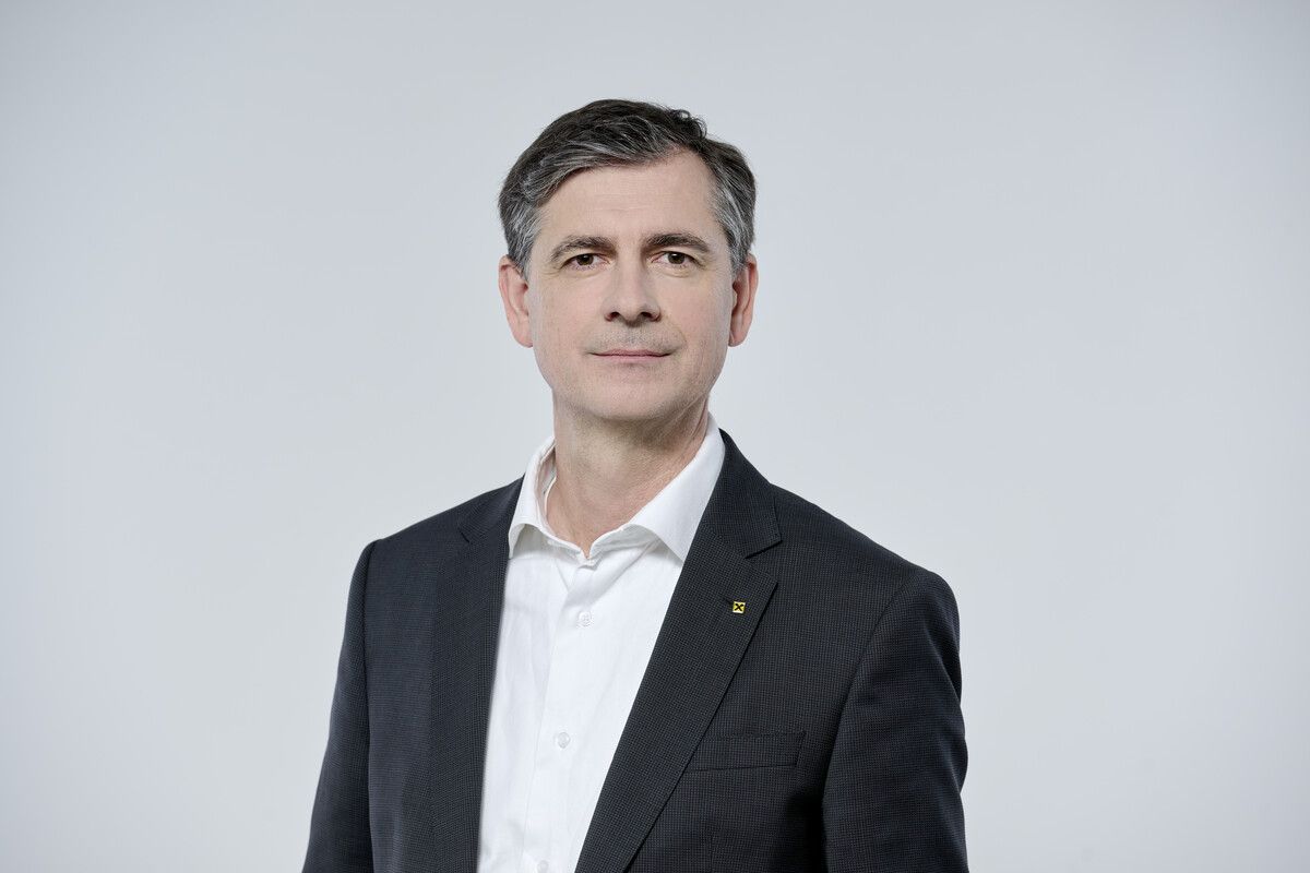 Michael Alge, Vorstandsvorsitzender Raiffeisen Landesbank Vorarlberg. fa