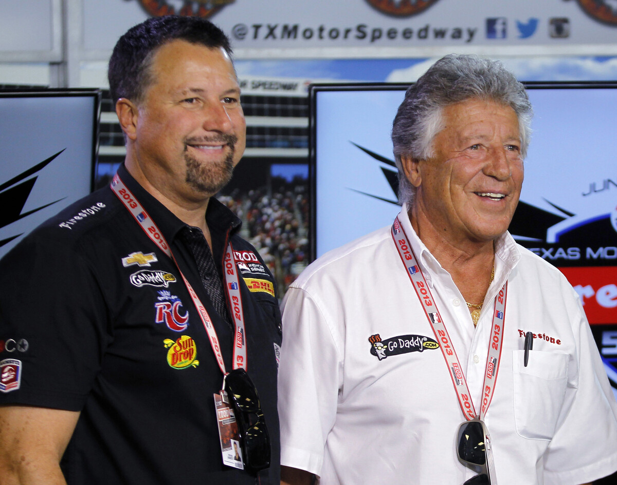 Michael und Mario Andretti arbeiten an ihrem Traum vom eigenen Formel-1-Team.AP