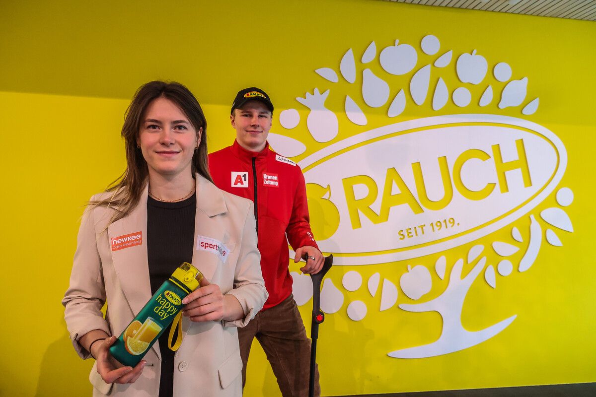 Mitglieder der Rauch-Gemeinschaft: Sonja Gigler und Martin-Luis Walch.Steurer