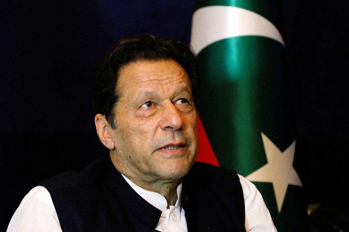 Pakistanischer Ex-Regierungschef Khan weist Vorwürfe zurück. Reuters