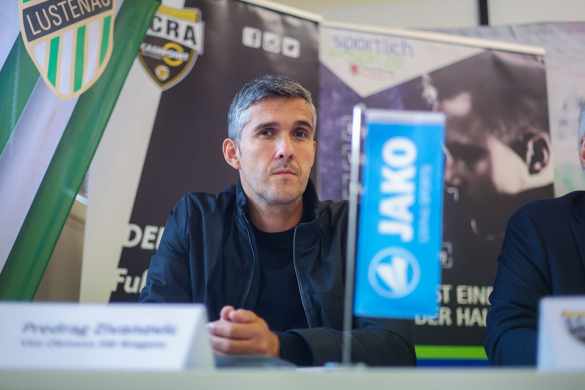 Predrag Zivanovic, Sportdirektor von SW Bregenz, hält große Stücke auf seine Mannschaft.Steurer
