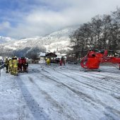 Urlauberfamilie mit Gondel abgestürzt