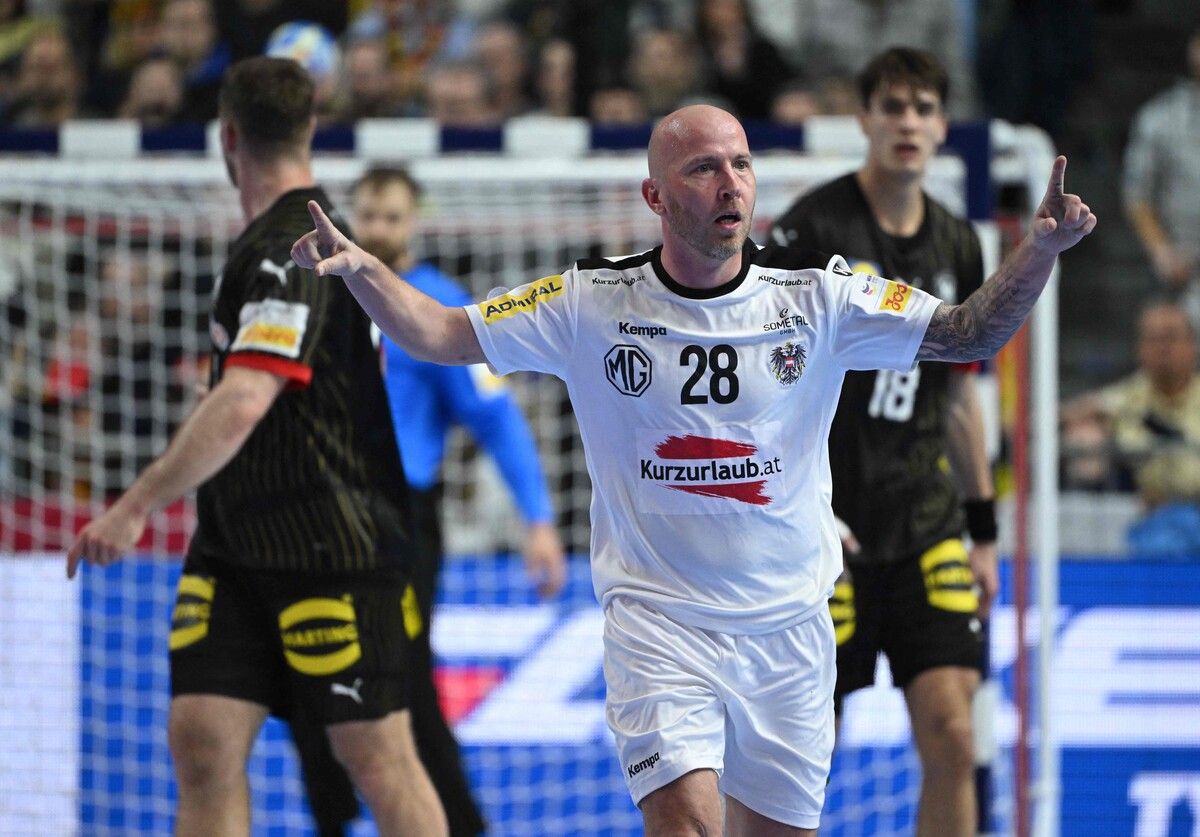 Robert Weber war bislang bei allen WM- und EM-Endrunden dabei, ist mit 223 Länderspielen ÖHB-Rekodteamspieler und nähert sich mit 978 Treffern der 1000-Tore-Marke. GEPA