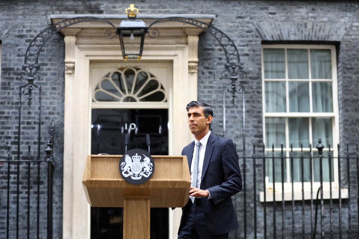 Seit Oktober 2022 bewohnt Premier Rishi Sunak die Downing Street.Reuters