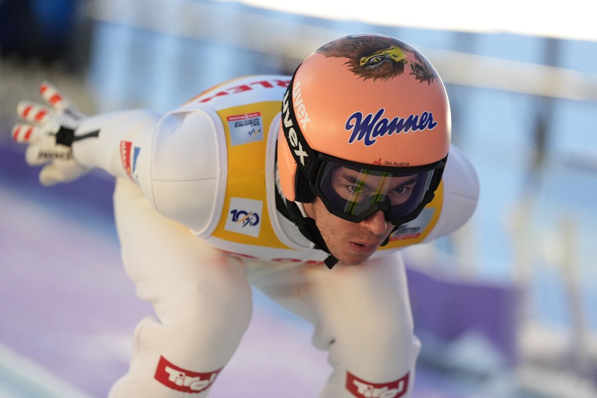 Stefan Kraft hat den 109. Podestplatz seiner Karriere fest im Blick.Gepa
