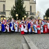 Sternsinger mit reichem Spendensegen