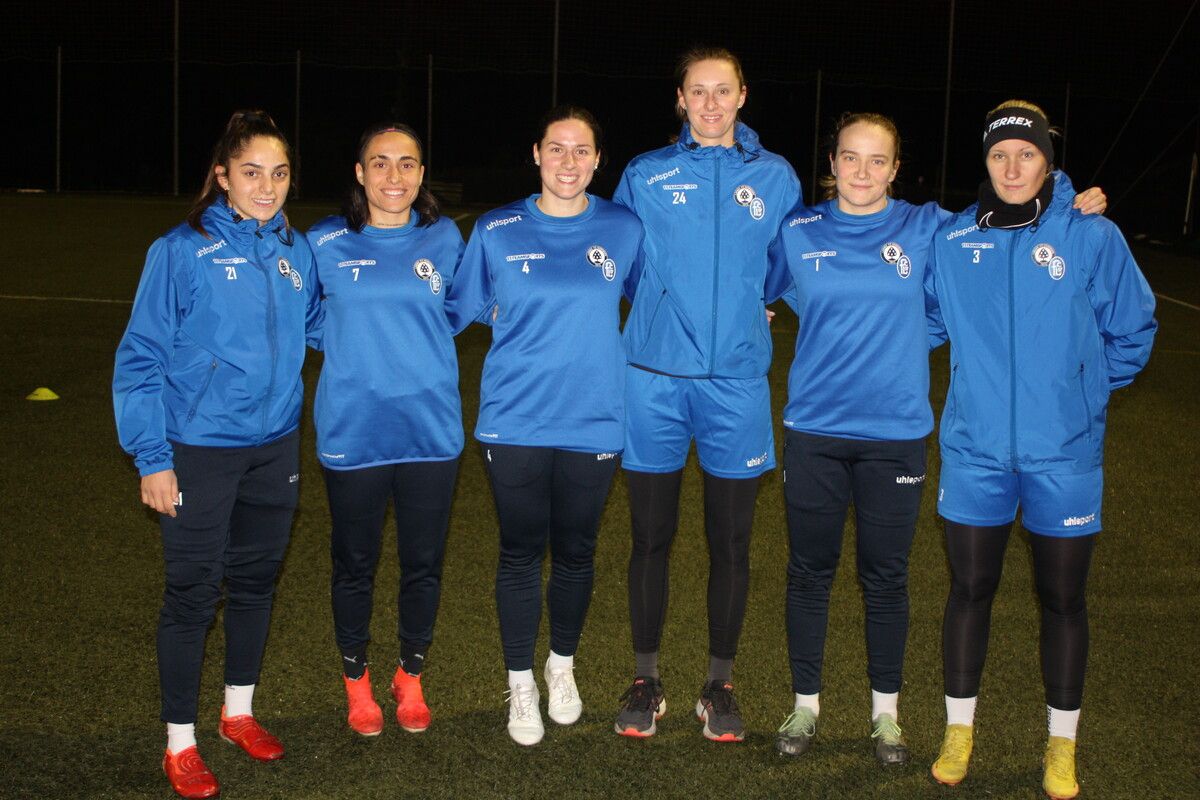 Tülin Kuyucak, Marta Vidal Vele, Emely van der Fliet, Katrin Kuhn, Fanny Söderström und Anastasija Rocane sollen der SPG Lustenau/Dornbirn helfen.Knobel