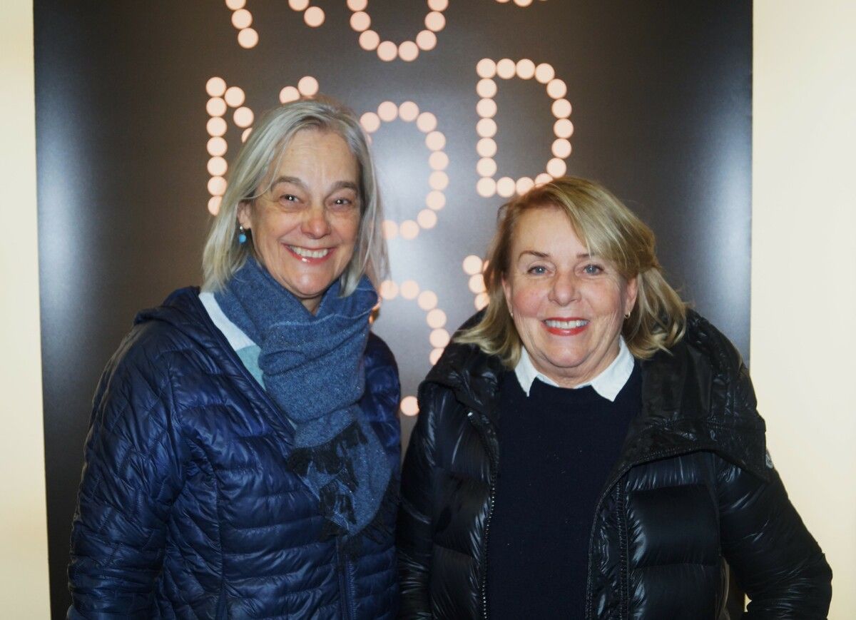 Veronika Seifert und Nori Fink waren auch dabei.