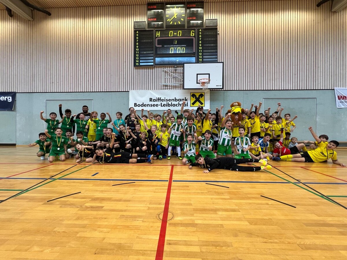 Viele Gewinner gab es bei den Hallenturnieren in Höchst. FC Höchst (2)