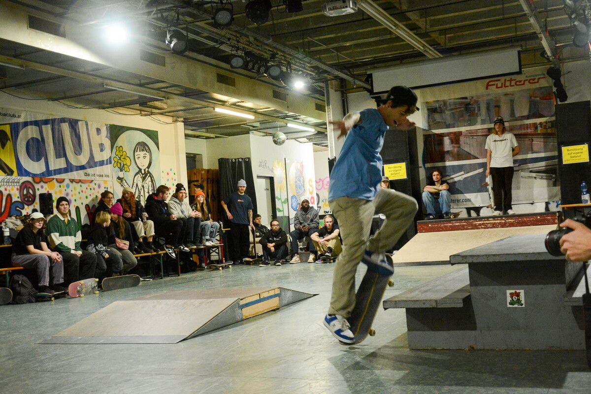 Voller Freude zeigten die Skater ihr Können. BVS