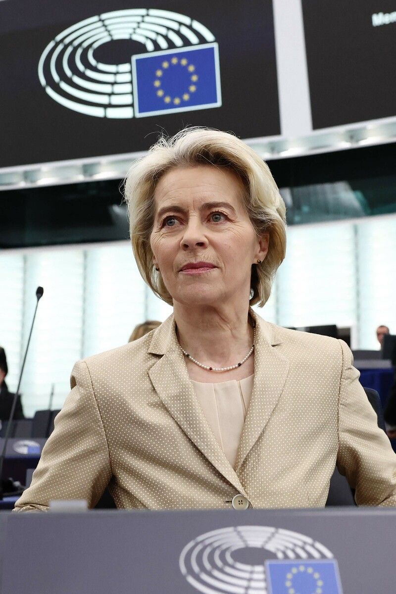 Von der Leyen musste sich am Mittwoch verteidigen.AFP