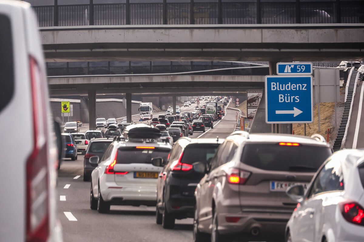 Auch für diesen Samstag wird wieder eine Blechlawine erwartet. VN/Steurer