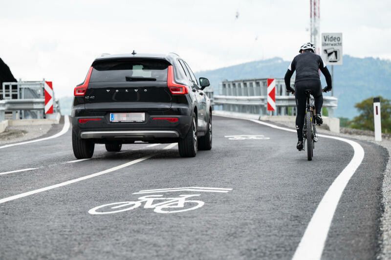 Auch Radfahrer sind manchen Kfz-Lenkern ein Dorn im Auge. SERRA