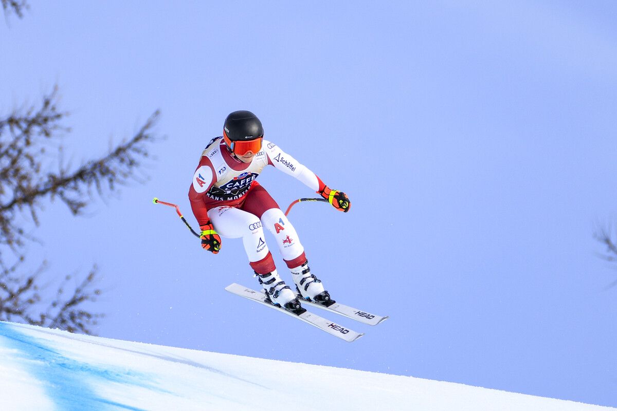 Auf Ariane Rädler wartet am Wochenende in Crans Montana mit zwei Abfahren und einem Super G ein dichtgedrängtes Speed-Programm.gepa
