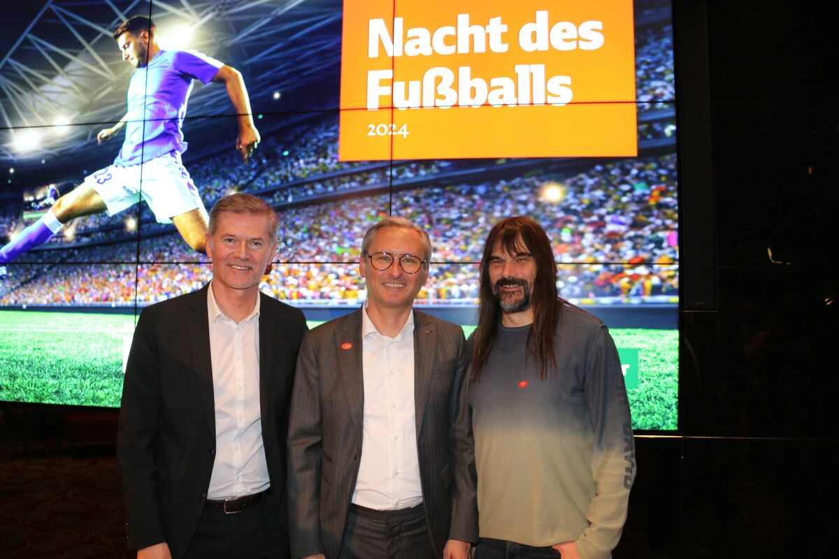 Bernhard Moosbrugger, Gerhard Hamel und Wolfgang Sila.