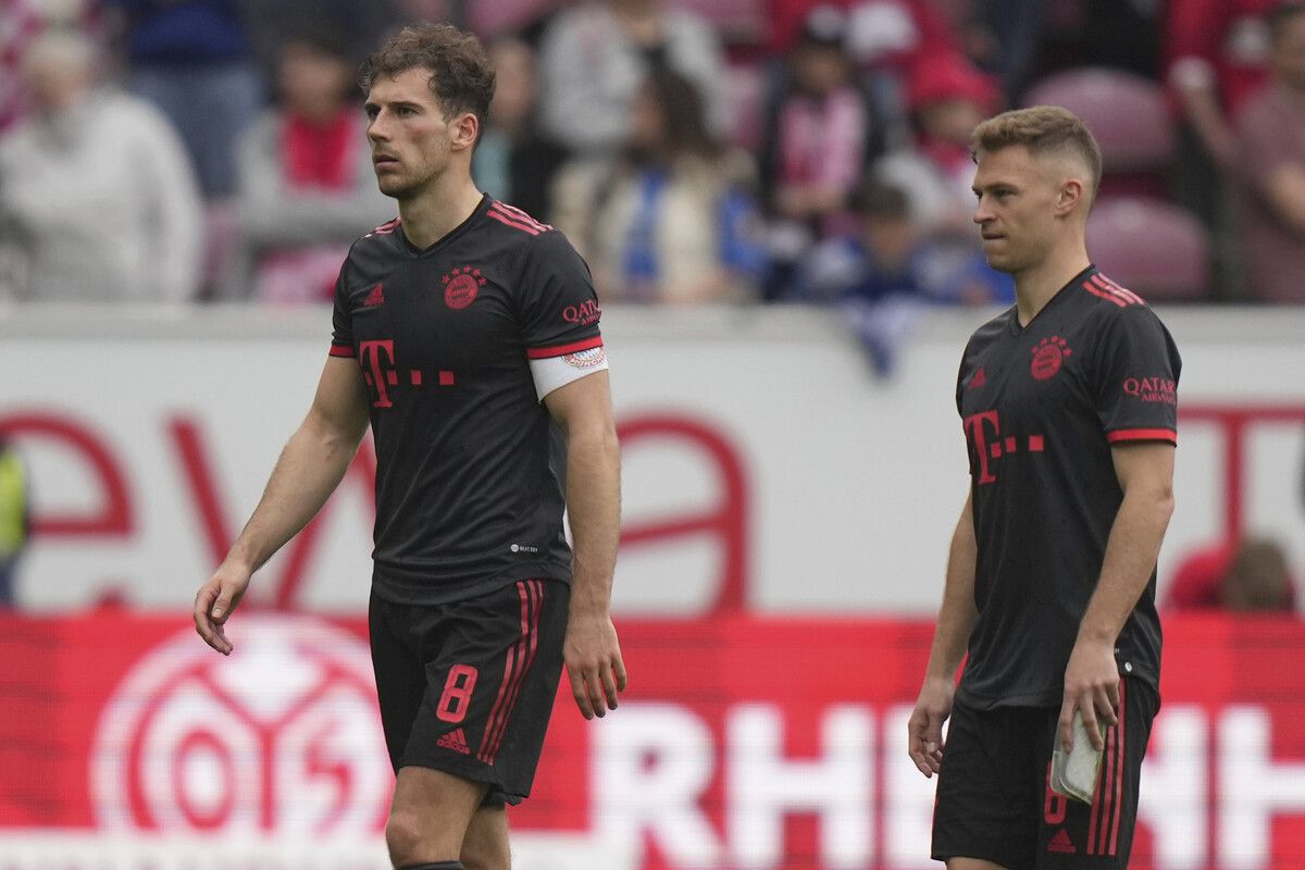Bleibt Tuchel, dann ist für Stars wie Leon Goretzka (l.) und Joshua Kimmich kein Platz mehr beim FC Bayern.ap/2