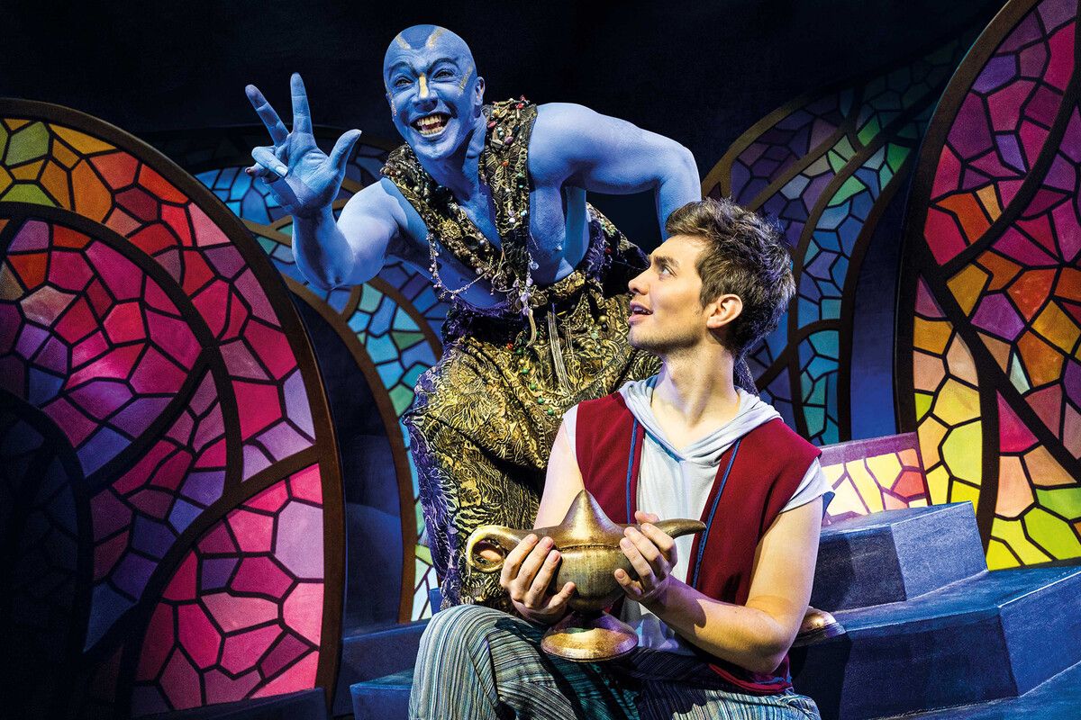 Das Familienmusical „Aladin“ gastiert im Dornbirner Kulturhaus.Theater Liberi