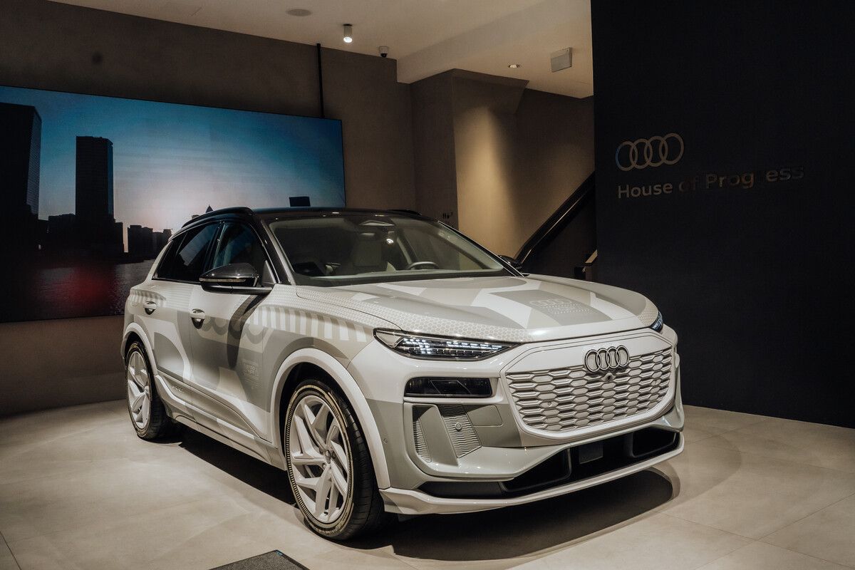 Der Audi Q6 e-tron ist das erste Modell der Marke auf der gemeinsam mit Porsche entwickelten PPE-Plattform. Werk