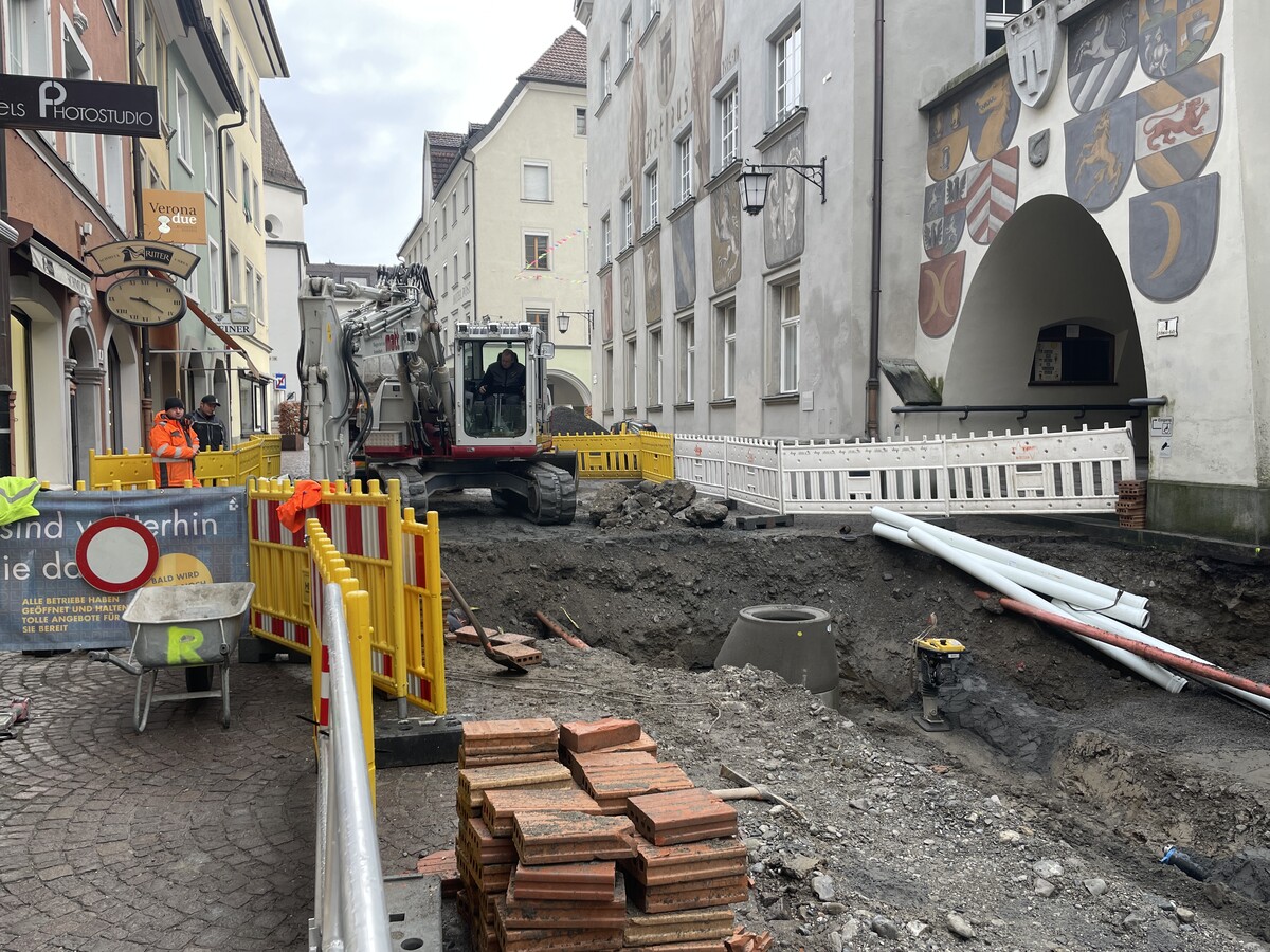 Der Durchgang ist aktuell leider gesperrt. VN/SAH (2)