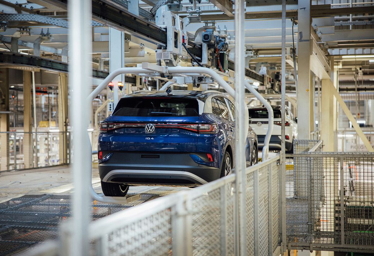 Volkswagen will seine aktuelle E-Auto-Plattform länger frisch halten und plant etwa für den ID.4 ein Facelift.⇒werk