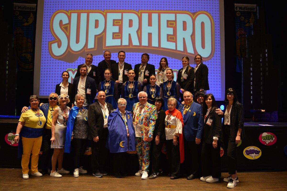 Der Mufängerball „Superhero“ vereint Superhelden und Superschurken zu einer unvergesslichen Nacht.Hardar Mufängar