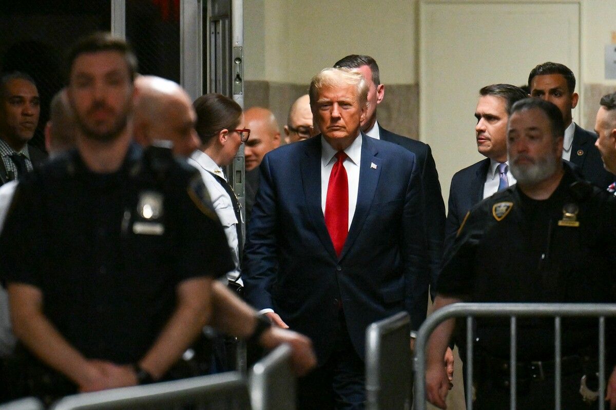 Der Schweigegeldprozess gegen den früheren US-Präsidenten Donald Trump beginnt wie geplant am 25. März, entschied der Richter. AFP