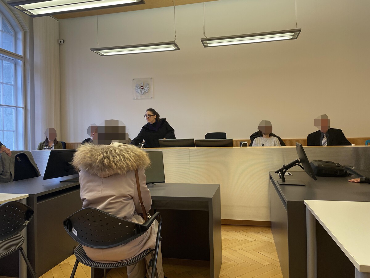 Die Angeklagte zeigte sich vor Richterin Tagwercher geständig. VN/MMH