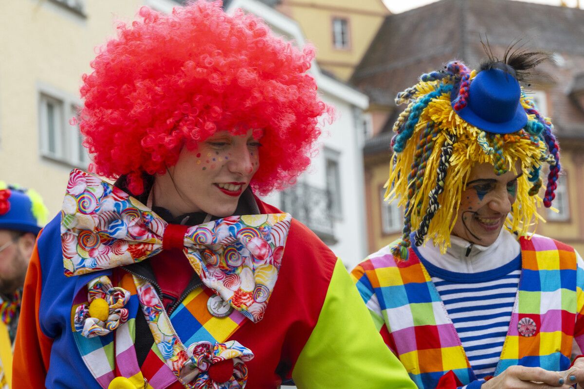 Die Mäschgerle verwandelten Bregenz in ein Farbenmeer.