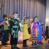 Musikalische Faschingsunterhaltung in der Blumenegghalle Ludesch