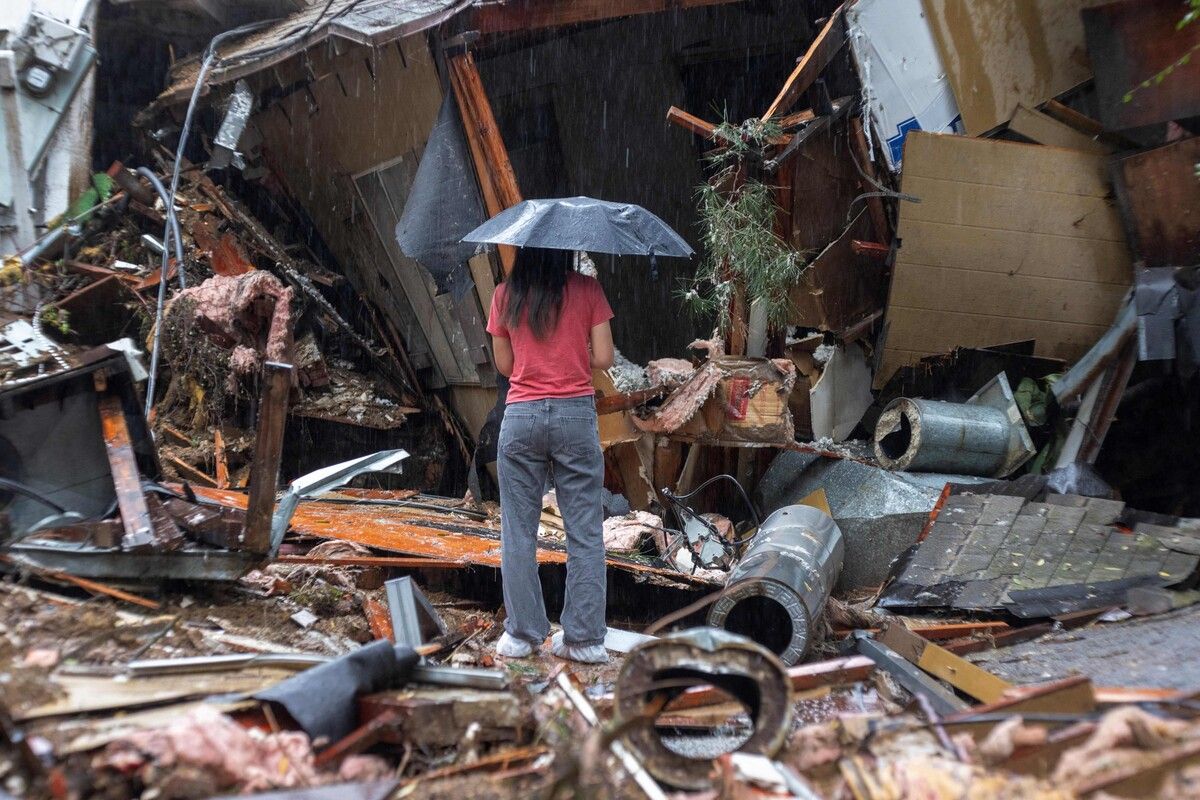 Ein Sturm in Kalifornien forderte mindestens drei Menschenleben. Es kam zu Schlammlawinen und Überschwemmungen, nachdem es an einem einzigen Tag so viel geregnet hat wie sonst in mehreren Monaten. AFP