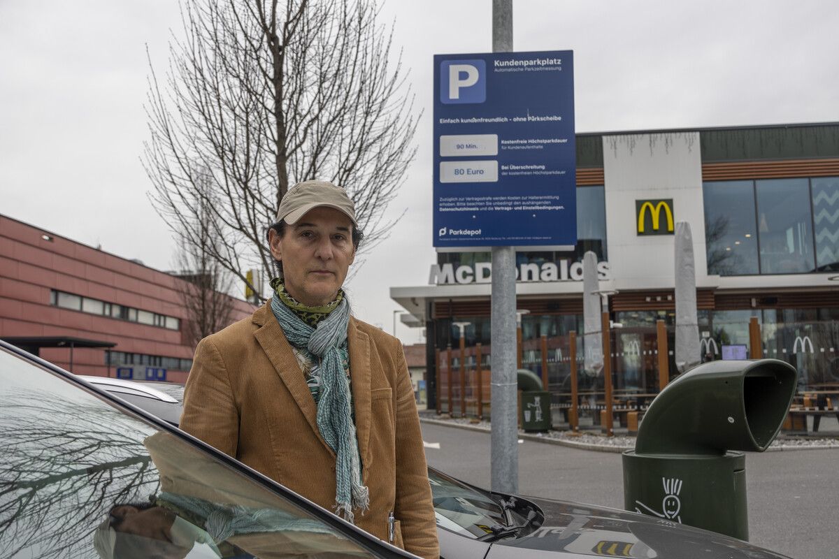 Eine 80-Euro-Strafandrohung hatte bei Christian Salzmann für Ärger gesorgt. VN/RP
