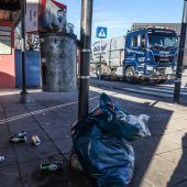 Faschingsende: Nach Umzug in Schwarzach begann das große Aufräumen. »A5