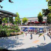 Kaum steht die Richtung fest, kommen die ersten Ideen zum Bahnhof auf. »A4