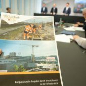 Land investiert massiv in Bauvorhaben