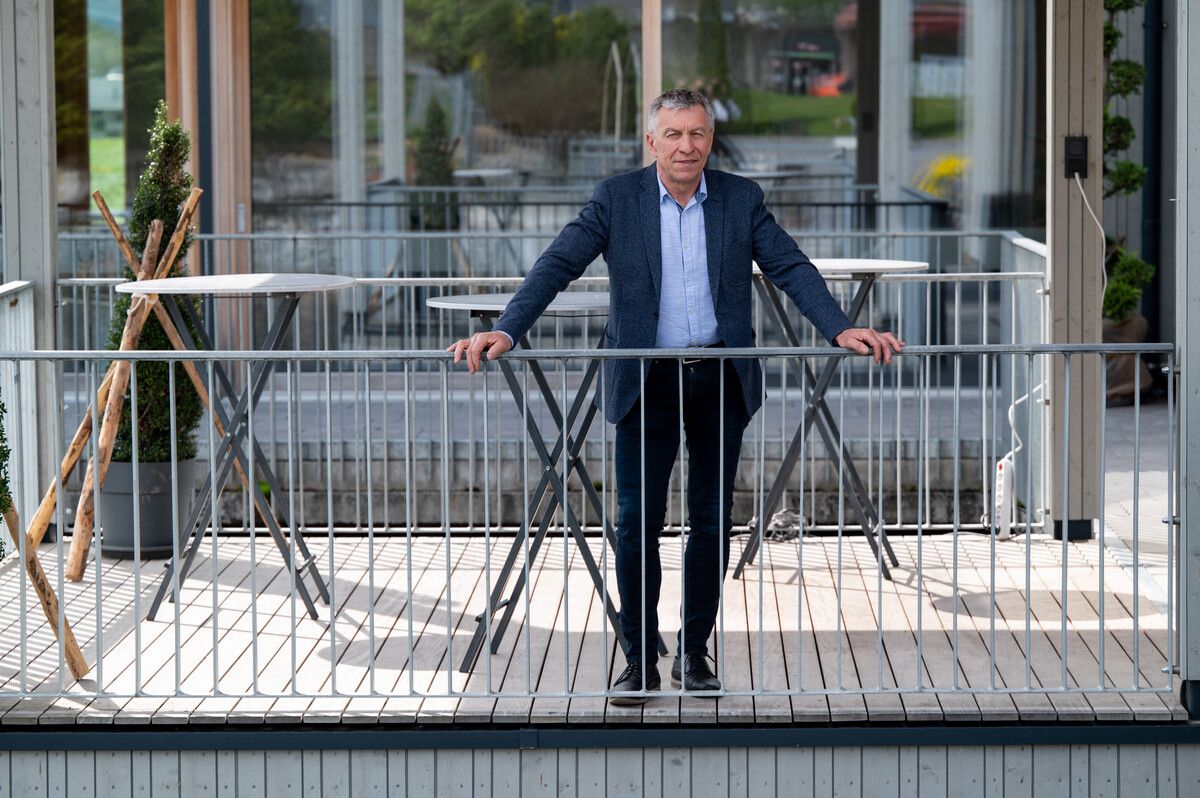 Geschäftsführer Markus Gstach freut sich, wieder zahlreiche Gäste begrüßen zu dürfen. VN/SERRA