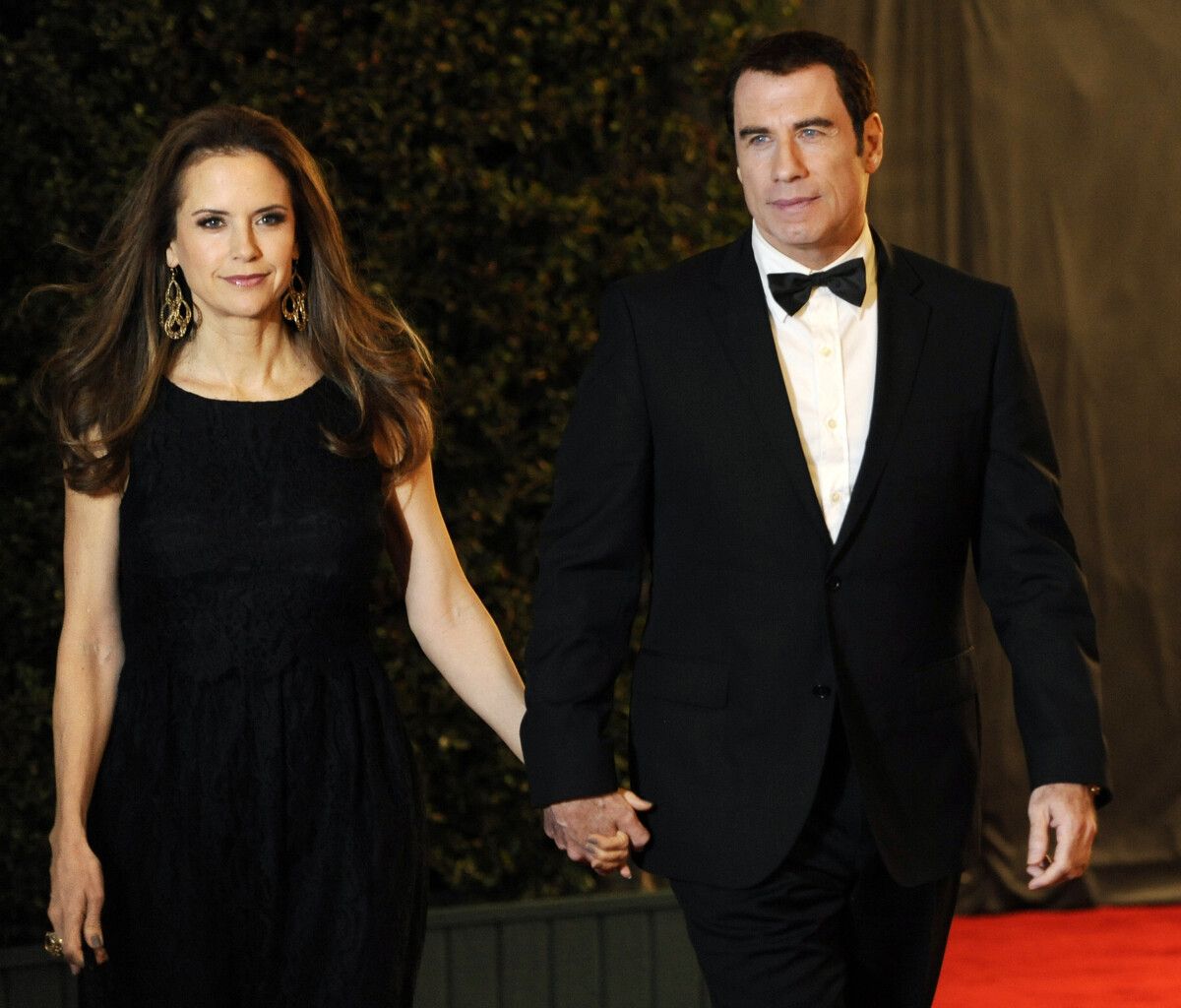 Glückliche Momente mit seiner Frau Kelly Preston im Jahr 2011. AP PHOTO/CHRIS PIZZELLO, FILE