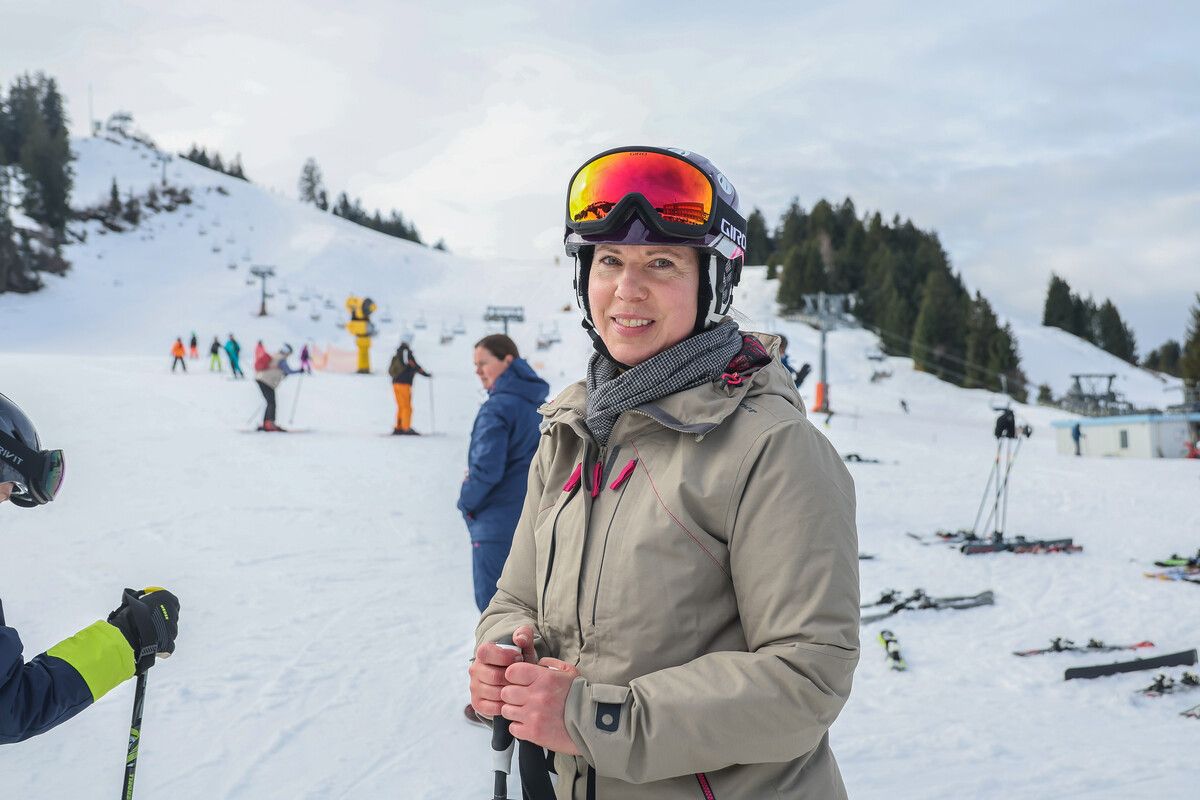 Helen kommt mit ihrer Familie extra über die Grenze an den Hochhäderich gefahren.
