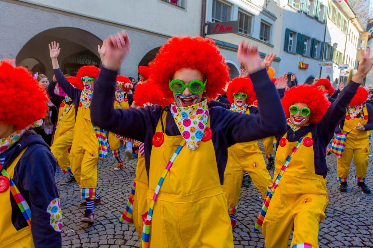 In der Feldkircher Innenstadt geht am Sonntag der größte Faschingsumzug des Landes über die Bühne. Erwartet werden 25.000 Besucher. VN/Paulitsch