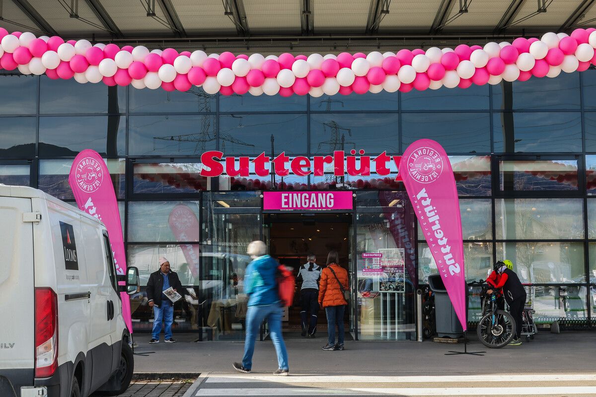 In der Rankweiler Passage 22 hat nun der größte Sutterlüty-Markt Vorarlbergs die Tore geöffnet.VN/Steurer
