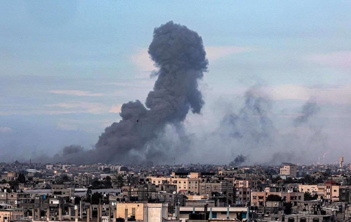 In Rafah droht eine humanitäre Katastrophe im Krieg gegen die Hamas. AFP
