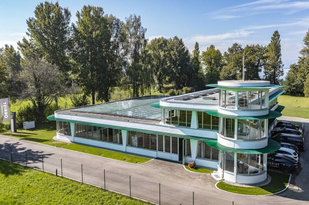 Das Felix-Wankel-Institut in Lindau. Dort entwickelt die Obrist Group ihren HyperHybrid. obrist