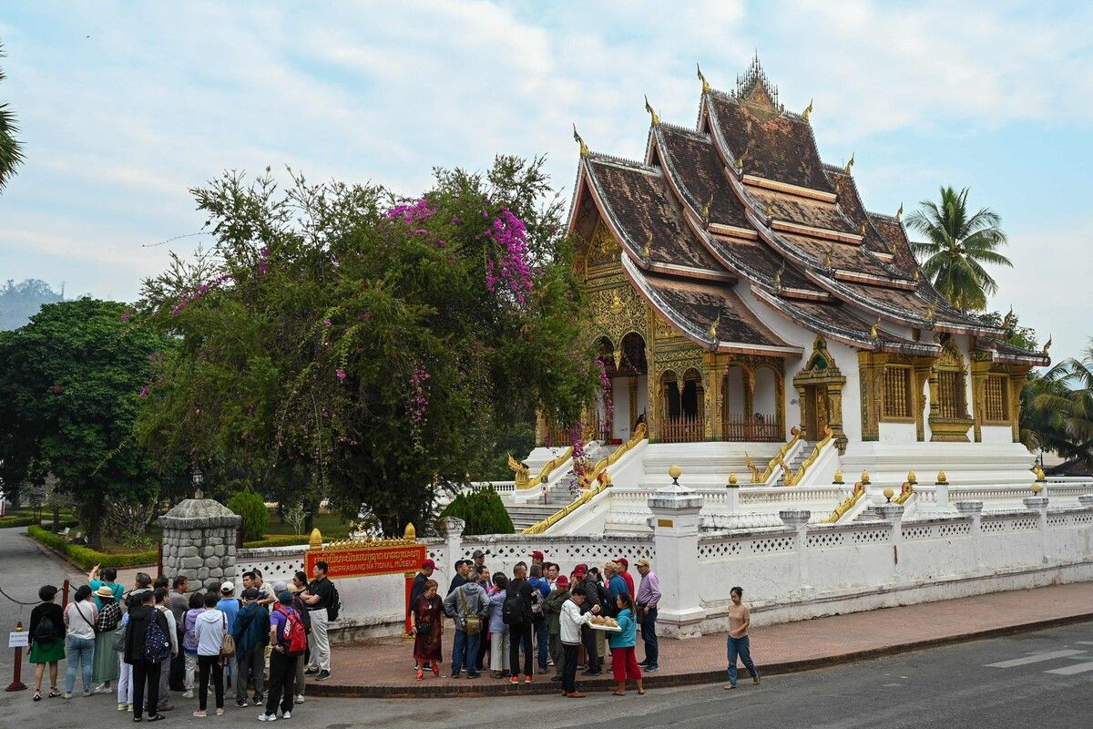 Luang Prabang wurde 1995 zur Unesco-Weltkulturerbestätte erklärt. AP