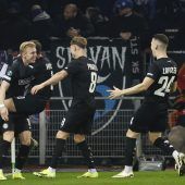 Sturm hat nach 4:1 gegen  Slovan Aufstieg vor Augen