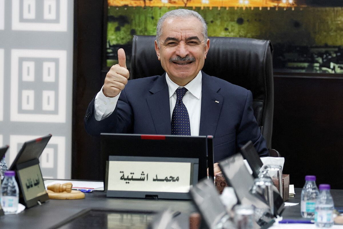 Mohammed Shtayyeh war seit April 2019 palästinensischer Premier.REUTERS
