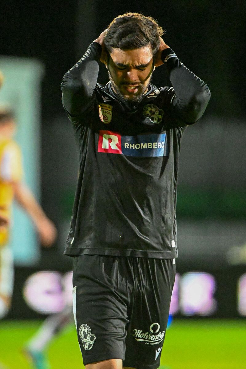 Noch ist die Spielgenehmigung für Dornbirns Neuen Gabryel Monteiro nicht da.gepa