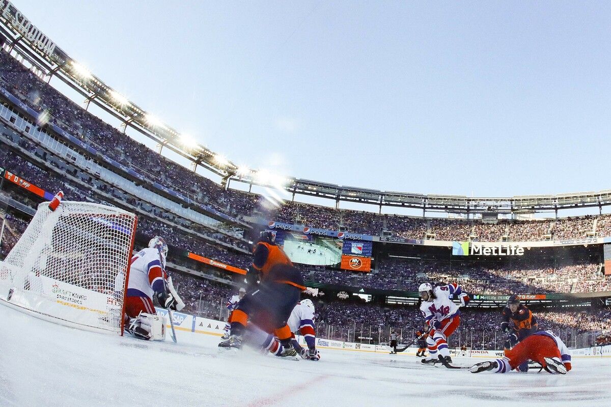 Normalerweise spielt das Football-Team der New York Giants im MetLife Stadium.Apa