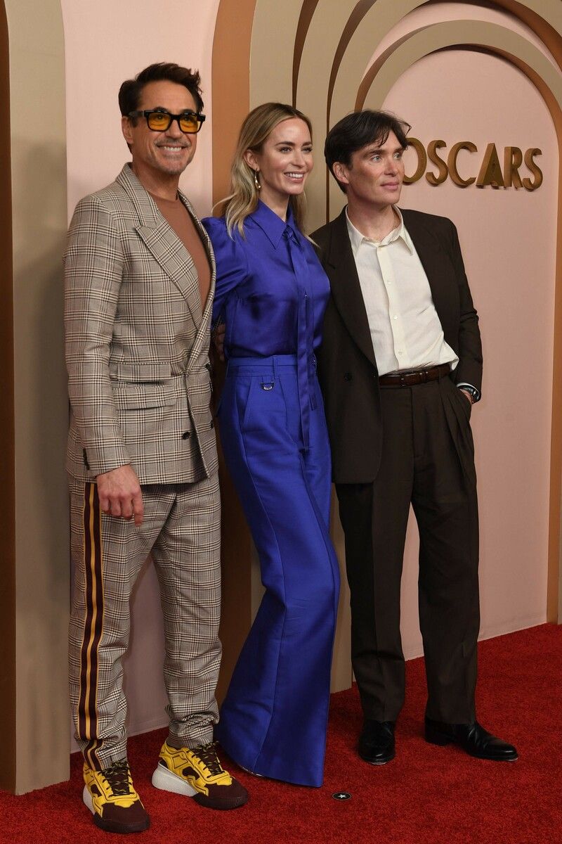 Oppenheimer-Stars: Robert Downey Jr., Emily Blunt, Cillian Murphy.  afp