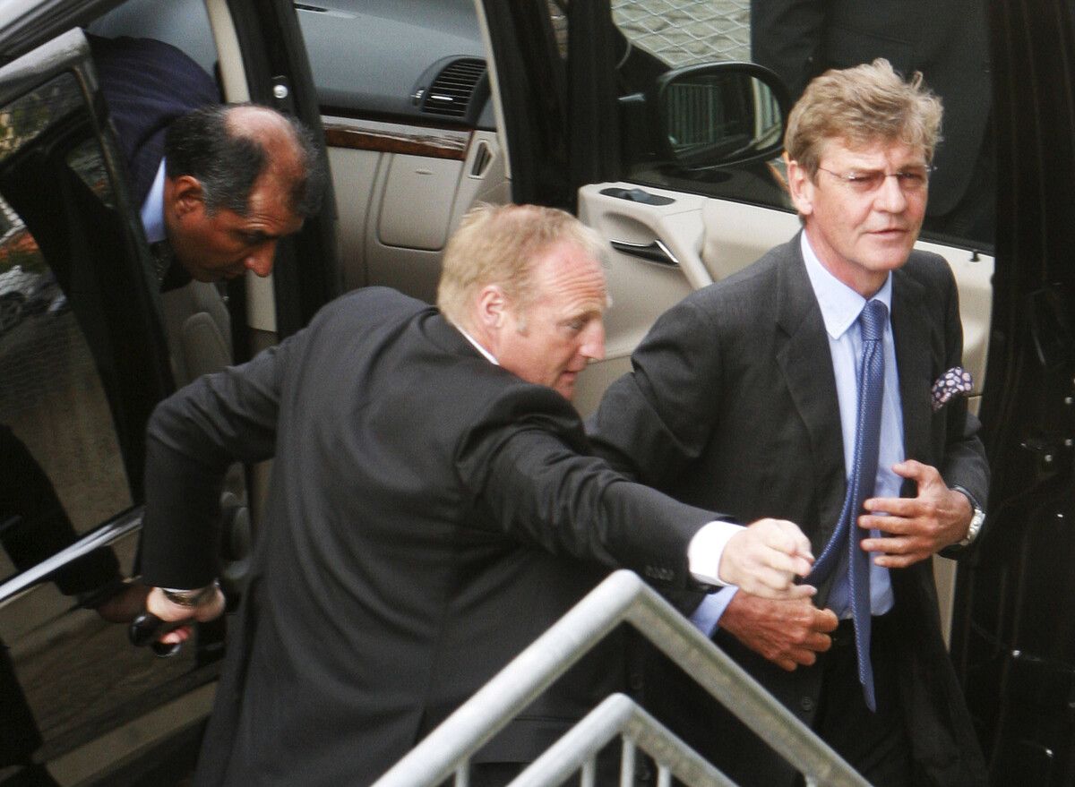 Rechtsstreit: 2009 betritt der Prinz das Landgericht in Hildesheim. AP